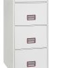 Phoenix World Class Vertical Fire File FS2254E 4 Drawer Filing Cabinet with Electronic Lock 0