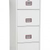 Phoenix World Class Vertical Fire File FS2264E 4 Drawer Filing Cabinet with Electronic Lock 3