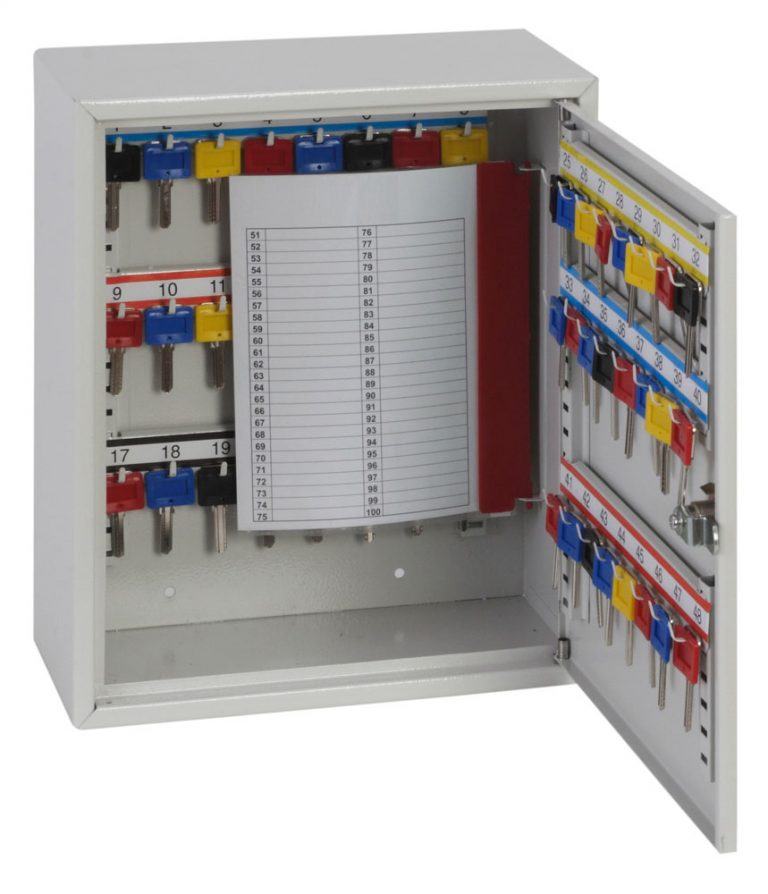 Phoenix Deep Key Cabinet KC0301M 50 Hook with Mechancical Combination Lock