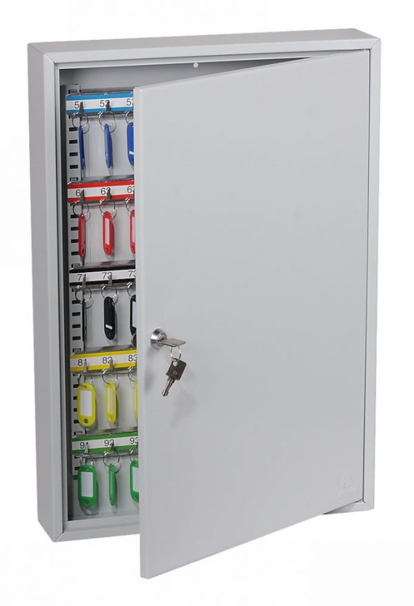 Phoenix Commercial Key Cabinet KC0603K 100 Hook with Key Lock.