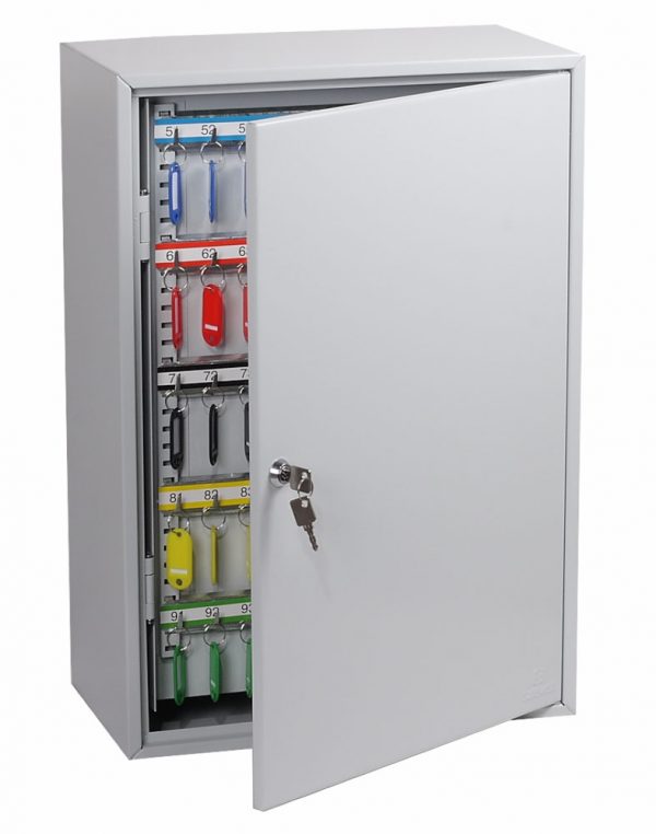 Phoenix Commercial Key Cabinet KC0604K 200 Hook with Key Lock.