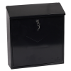 Phoenix Casa Top Loading Letter Box MB0111KB in Black with Key Lock 3