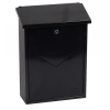 Phoenix Villa Top Loading Letter Box MB0114KB in Black with Key Lock 1
