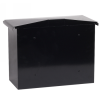 Phoenix Libro Front Loading Letter Box MB0115KB in Black with Key Lock 3