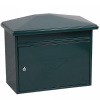 Phoenix Libro Front Loading Letter box MB0115KG in Green with Key Lock 2