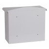 Phoenix Libro Front Loading Letter Box MB0115KW in White with Key Lock 3