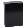 Phoenix Letra Front Loading Letter Box MB0116KB in Black with Key Lock 2