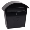 Phoenix Clasico Front Loading Letter Box MB0117KB in Black with Key Lock 1