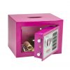 Phoenix Compact Home Office SS0721EPD Pink Security Safe with Electronic Lock & Deposit Slot 0