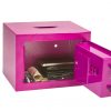 Phoenix Compact Home Office SS0721EPD Pink Security Safe with Electronic Lock & Deposit Slot 1