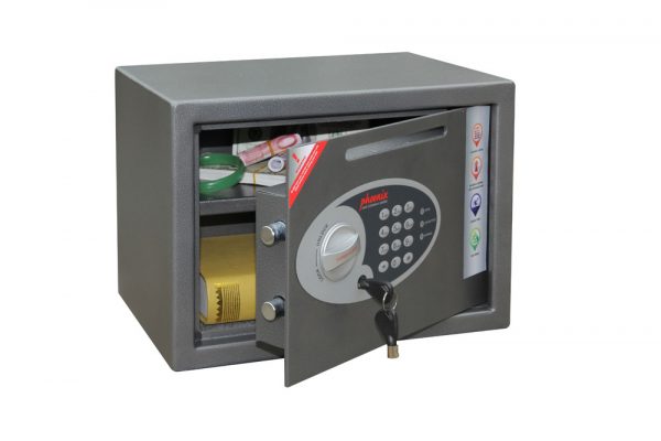 Phoenix Vela Deposit Home & Office SS0802ED Size 2 Security Safe with Electronic Lock