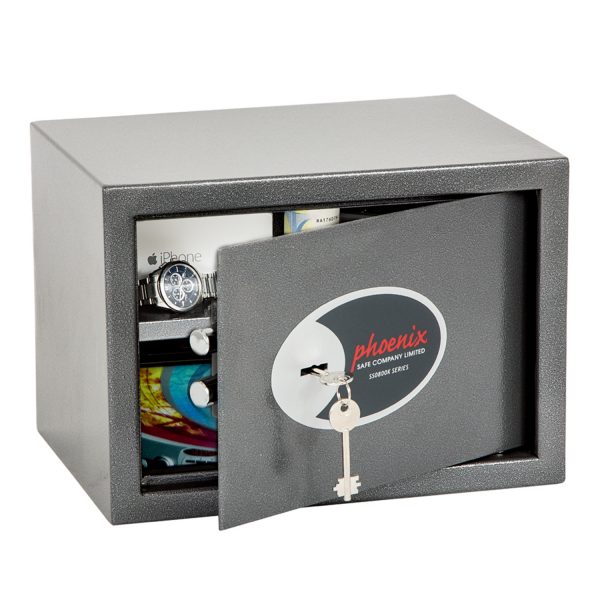 Phoenix Vela Home & Office SS0802K Size 2 Security Safe with Key Lock