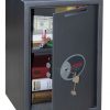 Phoenix Vela Deposit Home & Office SS0804KD Size 4 Security Safe with Key Lock 0