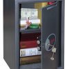 Phoenix Vela Deposit Home & Office SS0804KD Size 4 Security Safe with Key Lock 1
