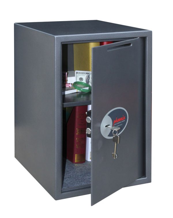 Phoenix Vela Deposit Home & Office SS0805KD Size 5 Security Safe with Key Lock