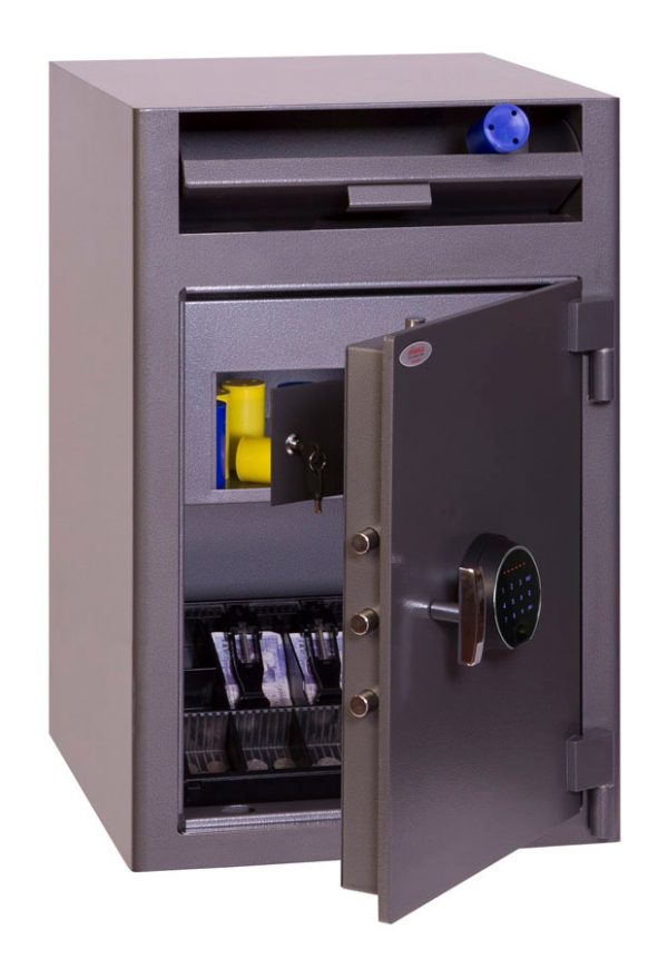 Phoenix Cash Deposit SS0998FD Size 3 Security Safe with Fingerprint Lock