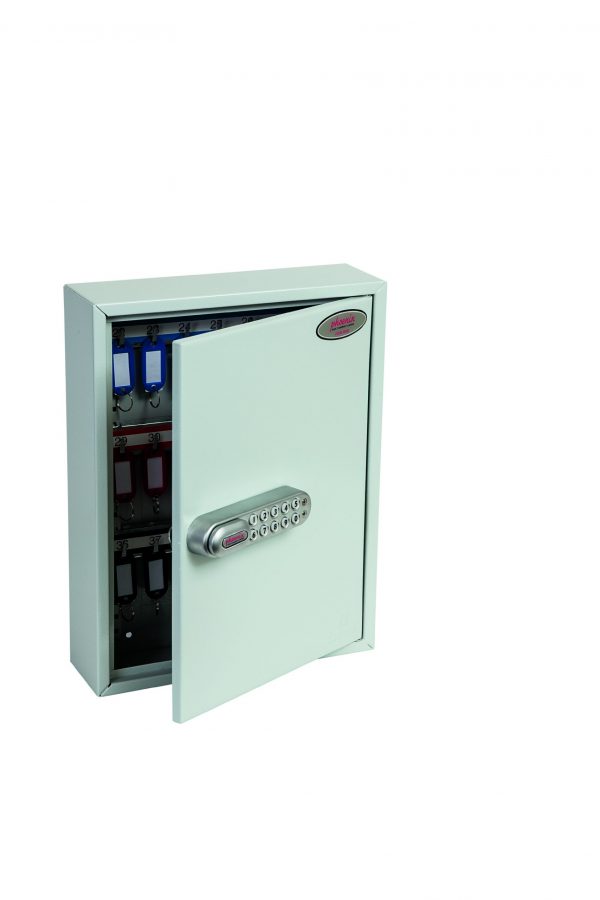 Phoenix Commercial Key Cabinet KC0601E 42 Hook with Electronic Lock.