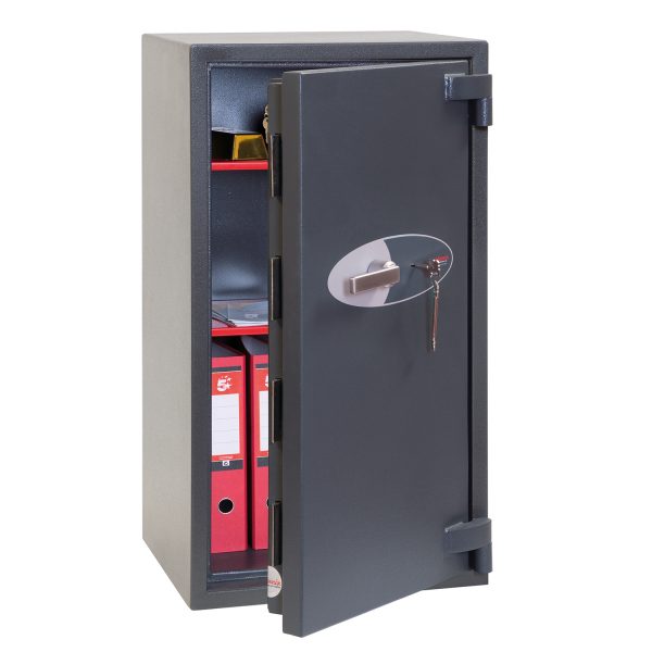 Phoenix Mercury HS2053K Size 3 High Security Euro Grade 2 Safe with Key Lock