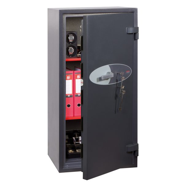 Phoenix Cosmos HS9074K Size 4 High Security Euro Grade 5 Safe with 2 Key Locks