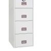 Phoenix World Class Vertical Fire File FS2274E 4 Drawer Filing Cabinet with Electronic Lock 0