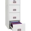 Phoenix World Class Vertical Fire File FS2274E 4 Drawer Filing Cabinet with Electronic Lock 3