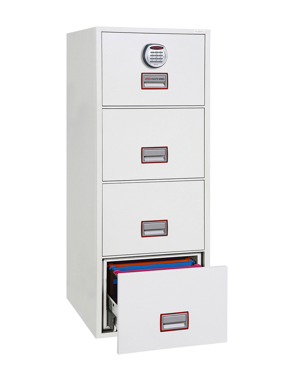 Phoenix World Class Vertical Fire File Fs2274e 4 Drawer Filing