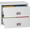 Phoenix World Class Lateral Fire File FS2412K 2 Drawer Filing Cabinet with Key Lock 6