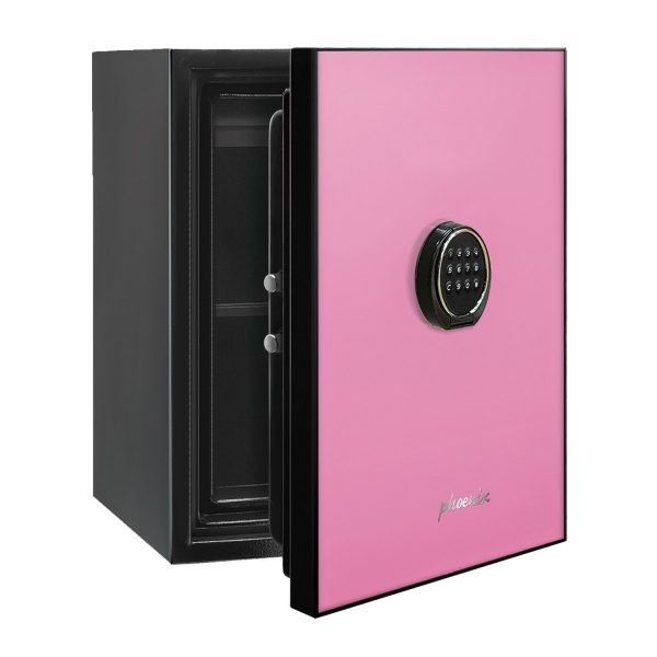 Phoenix Spectrum LS6001EP Luxury Fire Safe with Pink Door Panel and Electronic Lock
