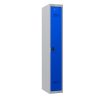 Phoenix PL Series PL1130GBC 1 Column 1 Door Personal Locker Grey Body/Blue Door with Combination Lock 1