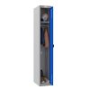 Phoenix PL Series PL1130GBC 1 Column 1 Door Personal Locker Grey Body/Blue Door with Combination Lock 2