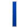 Phoenix PL Series PL1130GBK 1 Column 1 Door Personal Locker Grey Body/Blue Door with Key Lock 7