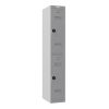 Phoenix PL Series PL1230GGC 1 Column 2 Door Personal Locker in Grey with Combination Locks 1