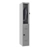 Phoenix PL Series PL1230GGC 1 Column 2 Door Personal Locker in Grey with Combination Locks 2