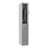 Phoenix PL Series PL1230GGE 1 Column 2 Door Personal Locker in Grey with Electronic Locks 2