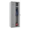 Phoenix PL Series PL2160GGK 2 Column 2 Door Personal Locker Combo in Grey with Key Locks 2