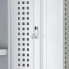 Phoenix PL Series PL2160GGK 2 Column 2 Door Personal Locker Combo in Grey with Key Locks 8