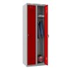 Phoenix PL Series PL2160GRK 2 Column 2 Door Personal Locker Combo Grey Body/Red Doors with key Locks 2