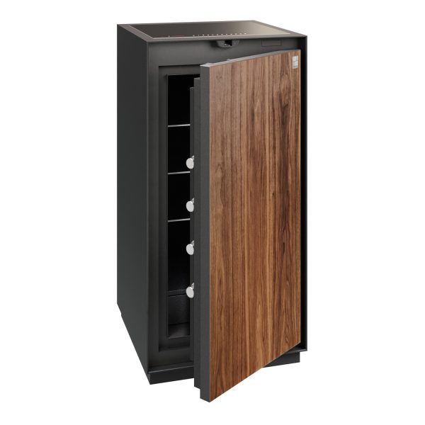 Phoenix Palladium LS8002EFW Luxury Safe in Smoked White Oak with Fingerprint Lock