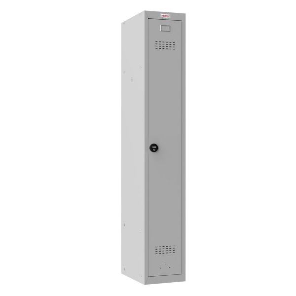 Phoenix CD Series CD1130/4GGC Single Door in Grey with Combination Lock