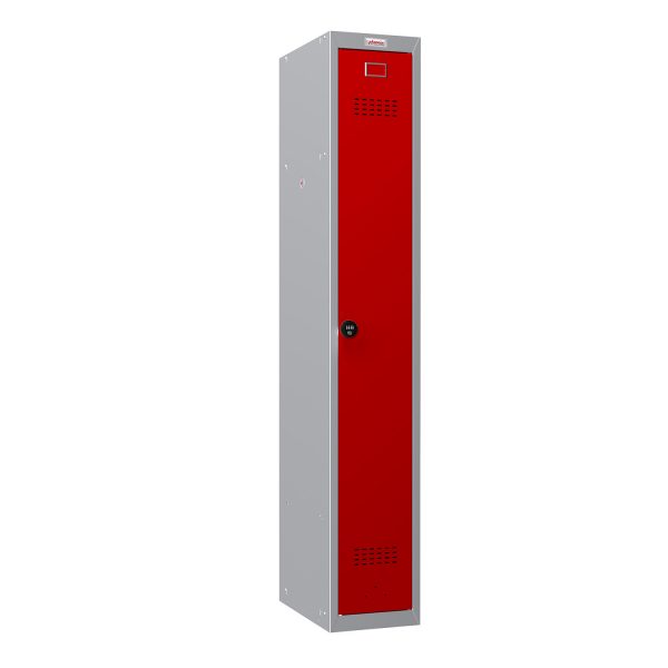 Phoenix CD Series CD1130/4GRC Single Door in Red with Combination Lock