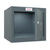 Phoenix CL0344AAK Size 1 Dark Grey Cube Locker with Key Lock 0