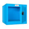Phoenix CL0344BBC Size 1 Blue Cube Locker with Combination Lock 0
