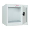 Phoenix CL0344GGC Size 1 Light Grey Cube Locker with Combination Lock 0