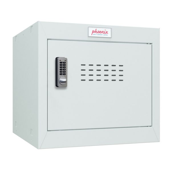 Phoenix CL0344GGE Size 1 Light Grey Cube Locker with Electronic Lock