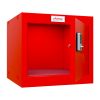 Phoenix CL0344RRE Size 1 Red Cube Locker with Electronic Lock 0