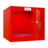 Phoenix CL0344RRK Size 1 Red Cube Locker with Key Lock 0