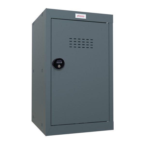 Phoenix CL0644AAC Size 3 Grey Cube Locker with Combination Lock