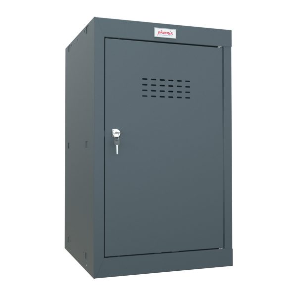 Phoenix CL0644AAK Size 3 Grey Cube Locker with Key Lock