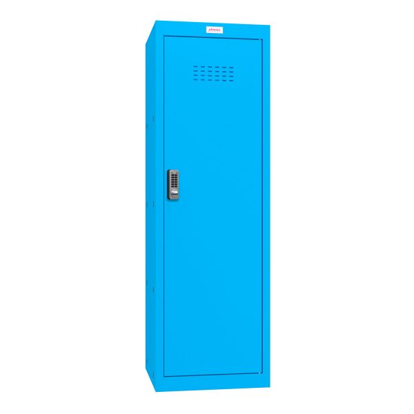 Phoenix CL1244BBE Size 4 Blue Cube Locker with Electronic Lock