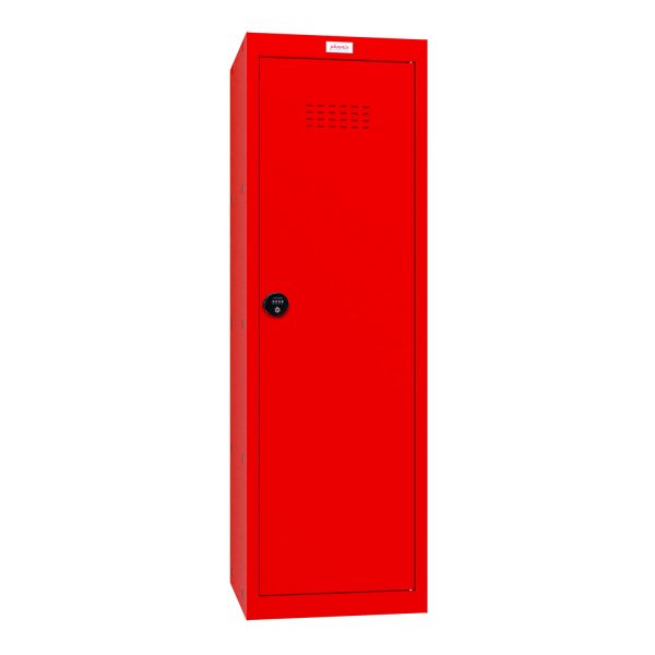 Phoenix CL1244RRC Size 4 Red Cube Locker with Combination Lock